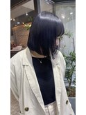透明感カラー/ラベンダーブルーブラック【山崎ほのか】