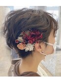 ショートヘアセット
