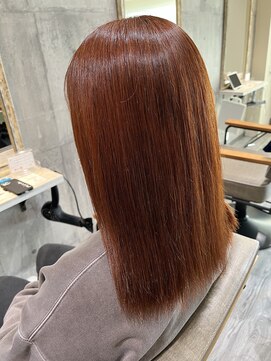 パダ(PADA) セミロングオレンジカラー♪