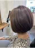 白髪染め×髪質改善