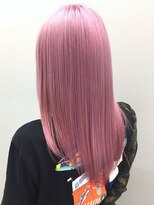 セル(CELL)&nbsp;ハイトーンピンク　セミロング　ダメージレス　ダブルカラー