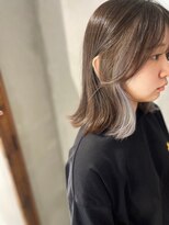 グミ(gumi)&nbsp;髪質改善＊水素カラー　インナーカラー