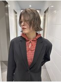 外ハネボブ/グレージュカラー/ミニボブ/ボブ