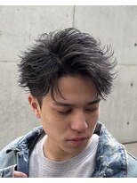 イーラ(era)&nbsp;フェザーショートパーマ/メンズ/刈り上げ/眉毛/ツイスト