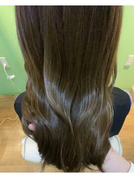 エシカル(ethical) ブリーチなしアディクシーカラー+ケアプロ超音波トリートメント