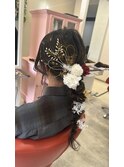 編みおろしアレンジ