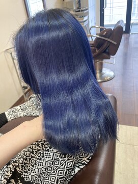 シオ ヘアー デザイン(Sio. hair design) 【春夏トレンド】人気なハイトーンブルー
