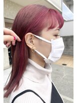 シャルティア(SHALLTIA)&nbsp;チェリーピンク【山口市美容室】【山口市インナーカラー】