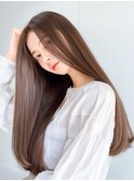 ロングレイヤー/艶髪/ローレイヤー/地毛風ストレート