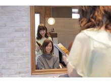 【丁寧なカウンセリング】イメージが決まってなくてもOK!迷ったら「お任せ」で♪