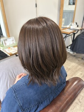 セライロ 千葉(celilo) レイヤーボブ×透明感ベージュ◎