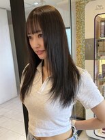 レクタ(recta) 顔周りレイヤー ダークグレージュ グレージュカラー