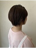 ガーリーショートボブ