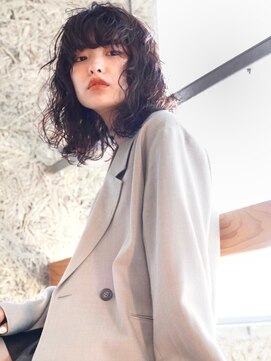 アッド バイ ケーツー(add by K-two) カジュアルなボブパーマ