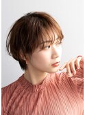 【ショート髪型30代40代50代】【日本橋人形町】