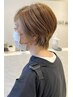 「新規」【澤田指名予約限定】カットショートスタイル+白髪ぼかし　￥13090