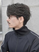 フィフス 原宿(fifth) 原宿フェザーショートメンズカットセンターパート30代緩めヘア