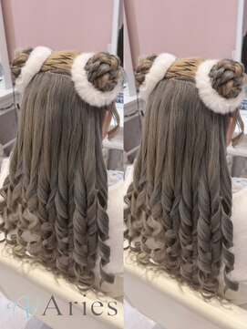 アリエス 新宿駅前東口店(Aries) ◇ くまみみハーフツイン ◇