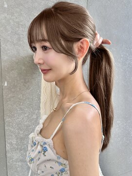 ロンドネートゥル 新潟(Lond naitre) ミディアムヘア/暗めカラー/デザインカラー(新潟/万代）