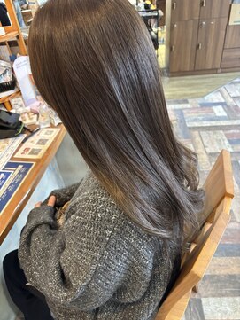 アローズ(arose) カラー×髪質改善トリートメント×ブリーチなしグレージュ