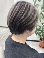 ベルヘアーデザイン 堺東(Belle hair Design)&nbsp;イメチェンアンブレラカラーハイライトショートカット堺東