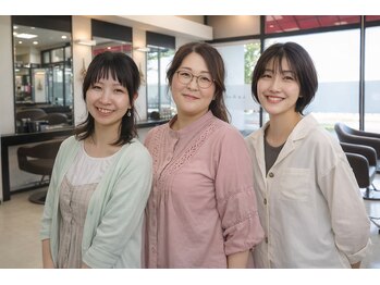 ルノン イオンモール佐久平店の写真/女性ならではの目線であなたのなりたいを叶えます♪女性ならではの髪のお悩みも気軽にご相談下さい☆