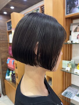 プランタンアヴェダ(printemps AVEDA) 大人可愛いミニボブ