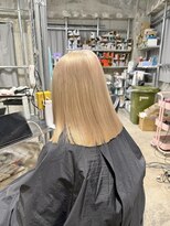 シリー(Silly)&nbsp;ブリーチ1回でできる【ベージュカラー】