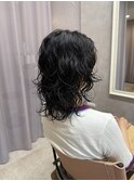 ふわふわレイヤーパーマ