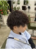 モテる。ツイストスパイラルパーマ。
