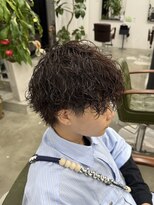 ジュノ イオン鹿児島店(Juno) モテる。ツイストスパイラルパーマ。