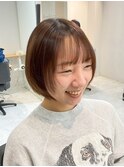 ミルクティーブロンド/デジタルパーマ/流山おおたかの森
