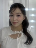 ヘアサロンJ ツヤ肌ピンクメイク