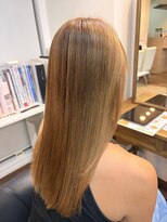 ブレス ヘアアンドスパ 湘南台(bless hair spa)&nbsp;表面ハイライトから作るハイトーン