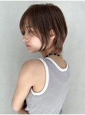 【GEEKS渋谷】ウルフショートレイヤー/クールショート/夏カラー