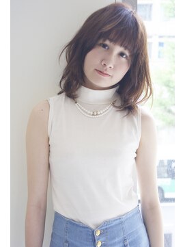アルターリアン(aL ter LieN) 【aL-ter LieN】小顔ウェーブ☆ふんわりミディアム　TAKU