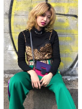 ヴィレッタ(VIRETTA) ブロンドヘアーカラーバターイエロー×ウルフ