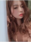 かきあげモテミディアム＆ピンクベージュ 30代/40代
