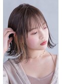 ACE こなれポイントカラー×外はねボブ横浜