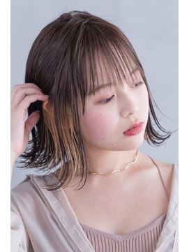 エース (ACE) ACE こなれポイントカラー×外はねボブ横浜