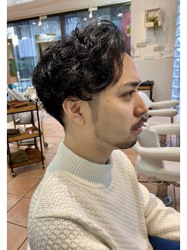 ブルーム コスタ(Blume COSTA) 【イメチェンしたいメンズへ】大人の色気ツーブロパーマ