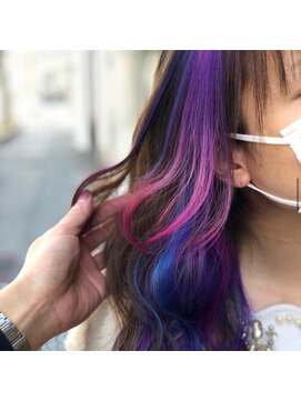 ボアップ 京橋店(boappu) #インナーカラー#多色染め