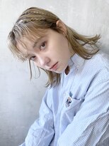 アイティーバイアルバム 松戸店(IT by ALBUM) ロブアレンジ_カーキグレージュマッシュショート_28175