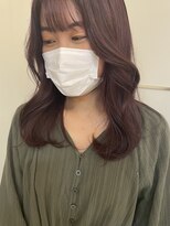 フォルテ 草薙店&nbsp;切りっぱなしボブ　エアリーロング　美髪　ピンクブラウン