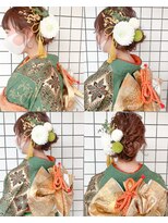 モアナサーフライダー(Moana surfrider)&nbsp;【kawase_mai】大人可愛い10代20代30代40代　成人式アレンジ