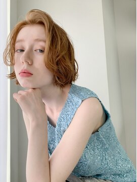 シータ(sheta) 【sheta/ AI】ルーズカールボブ くせ毛風パーマ