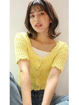 フィガロ ミーナ 東生駒店(FIGARO MINA)&nbsp;ミディアムくびれヘア