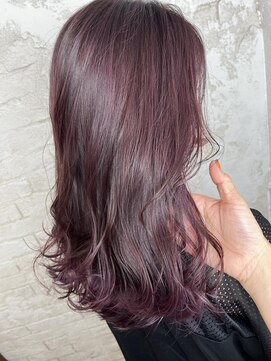 プライズ アイリス 池袋東口店(prize Iris) ピンクグラデーションカラー20代\15400