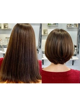 完全マンツーマン施術で、お客様の髪質や骨格に合わせたスタイルをご提案。お悩みもお聞かせください！