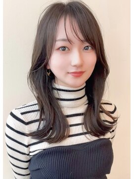 ルエ(rue) 大人可愛い20代30代40代インナーカラー小顔ウルフレイヤーボブ